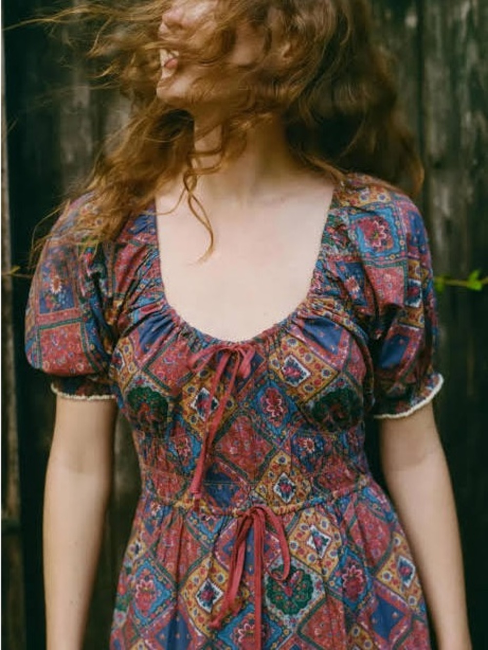 Christy Dawn Brynne in Ruby Patchwork size Large